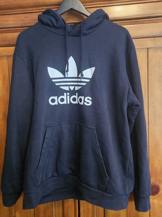 adidas Other - Adidas Men’s Black Trefoil Hoodie Sweatshirt L